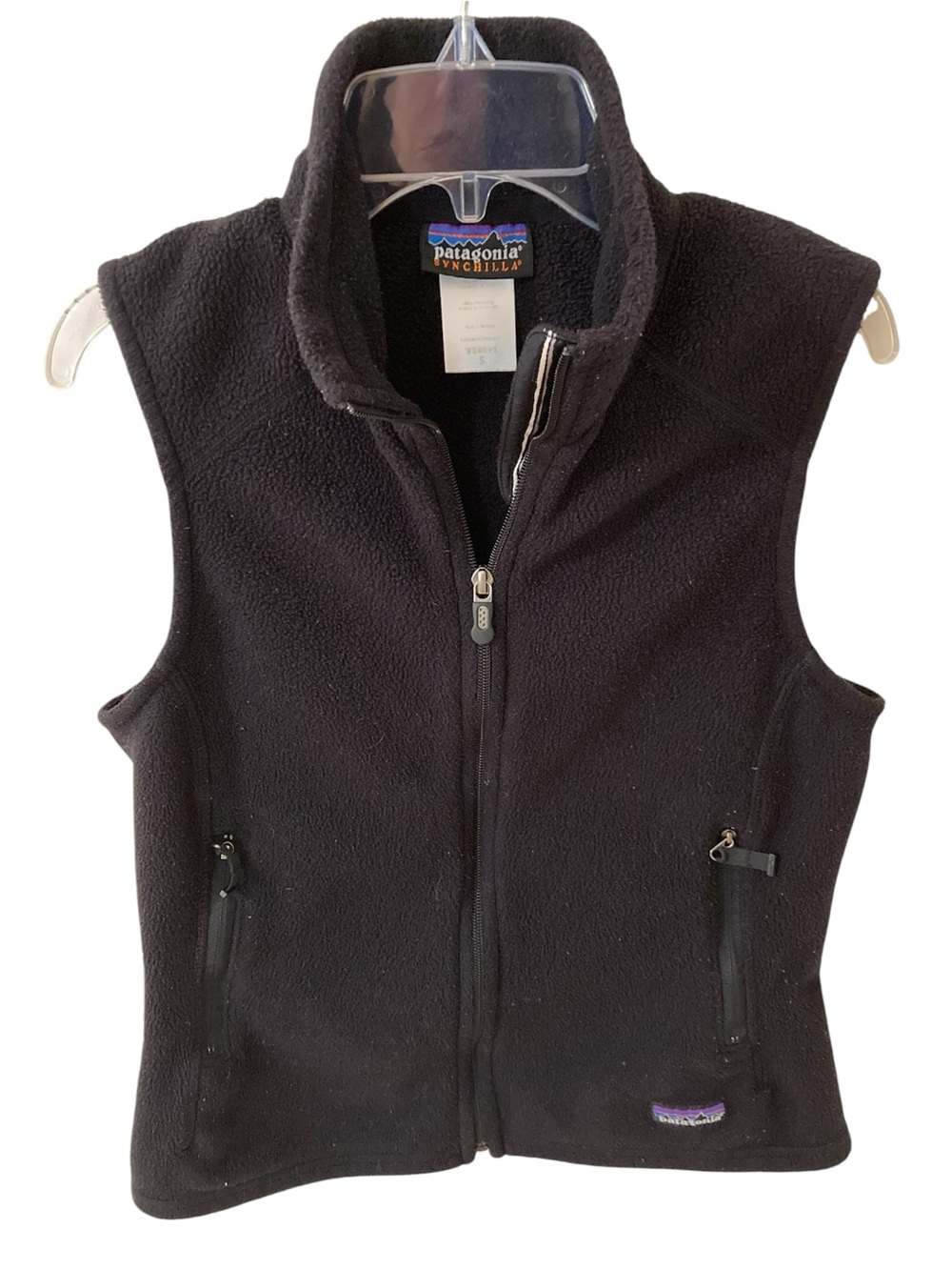 Patagonia Synchilla Black Fleece Vest S